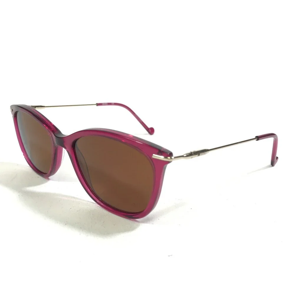 Liu Jo Sunglasses LJ2705 540 Gold Pink Cat Eye Frames with Brown Lenses
